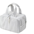 Large Capacity Travel Cosmetic Bag - Multi Compartment Water Repellent Makeup Organizer
