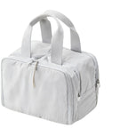 Large Capacity Travel Cosmetic Bag - Multi Compartment Water Repellent Makeup Organizer