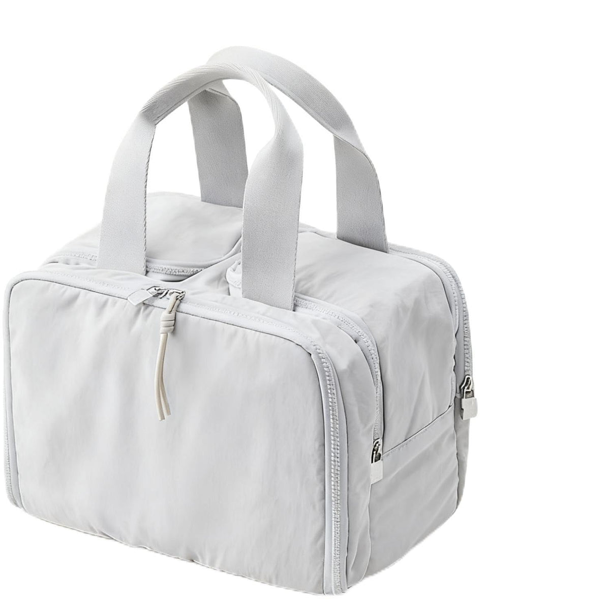 Large Capacity Travel Cosmetic Bag - Multi Compartment Water Repellent Makeup Organizer