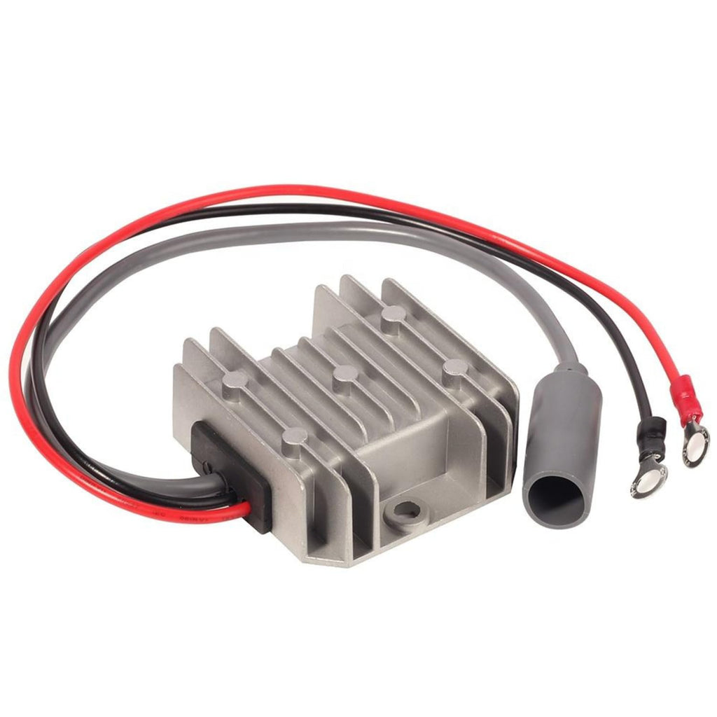 DC 12V/24V to 30V 3.5A Step-Up Voltage Regulator Converter with DC 5521 Female Power Cable & O-Ring Terminals for Starlink Mini Auto Vehicle Power Supply Adapter