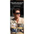 AI Smart Glasses with 8MP Camera, HD Video, ChatGPT AI Assistant and Translation