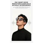 Smart Camera Glasses with 8MP HD Video, Bluetooth Audio & Translation