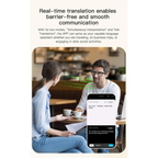M08 Smart Glasses with 4K Camera, Bluetooth Audio, AI Translation and Voice Assistant
