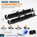 Stainless Steel Toe Alignment Tool Plates for Cars Trucks SUVs DIY Adjustment