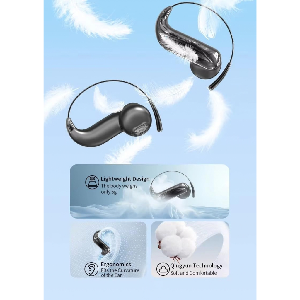 AI Translation Earbuds Real Time 164 Languages Wireless Bluetooth Translator Headphones