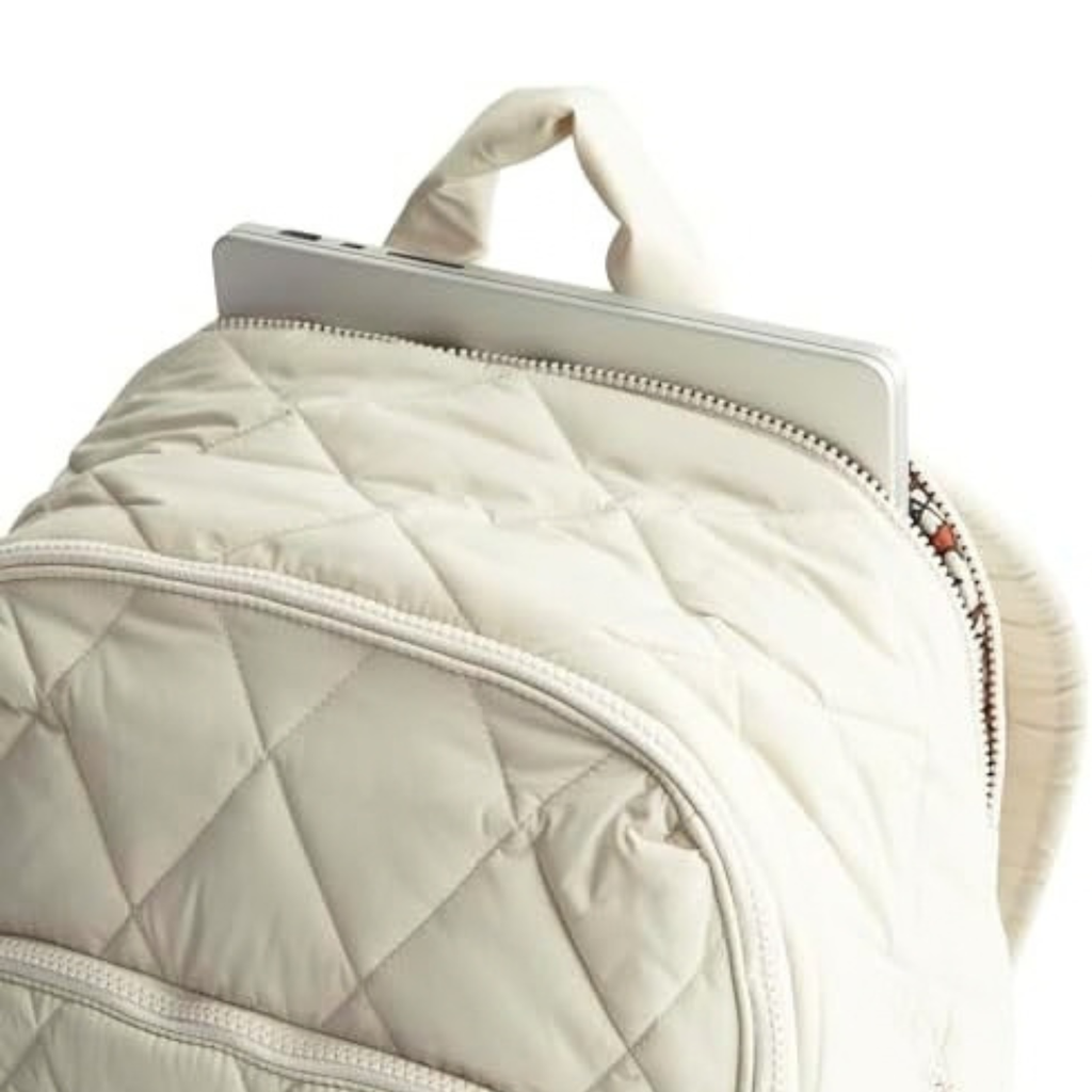 Vera Bradley Women's Featherweight Westover Hybrid Backpack, Pumice Stone, One Size