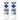 RC280/RC282 Remote Control - Compatible with TCL, Hisense, Insignia, Element & JVC TVs - White (2Pack)