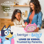 BLUEY Kids Leak-Proof, 5-Compartment Bento-Style Kids Lunch Box