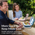 Chill Max Leak-Proof XL Bento-Style 3 or 4 Compartment Lunch Box