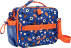 Prints Insulated Lunch Bag Set With Kids Bento-Style Lunch Box