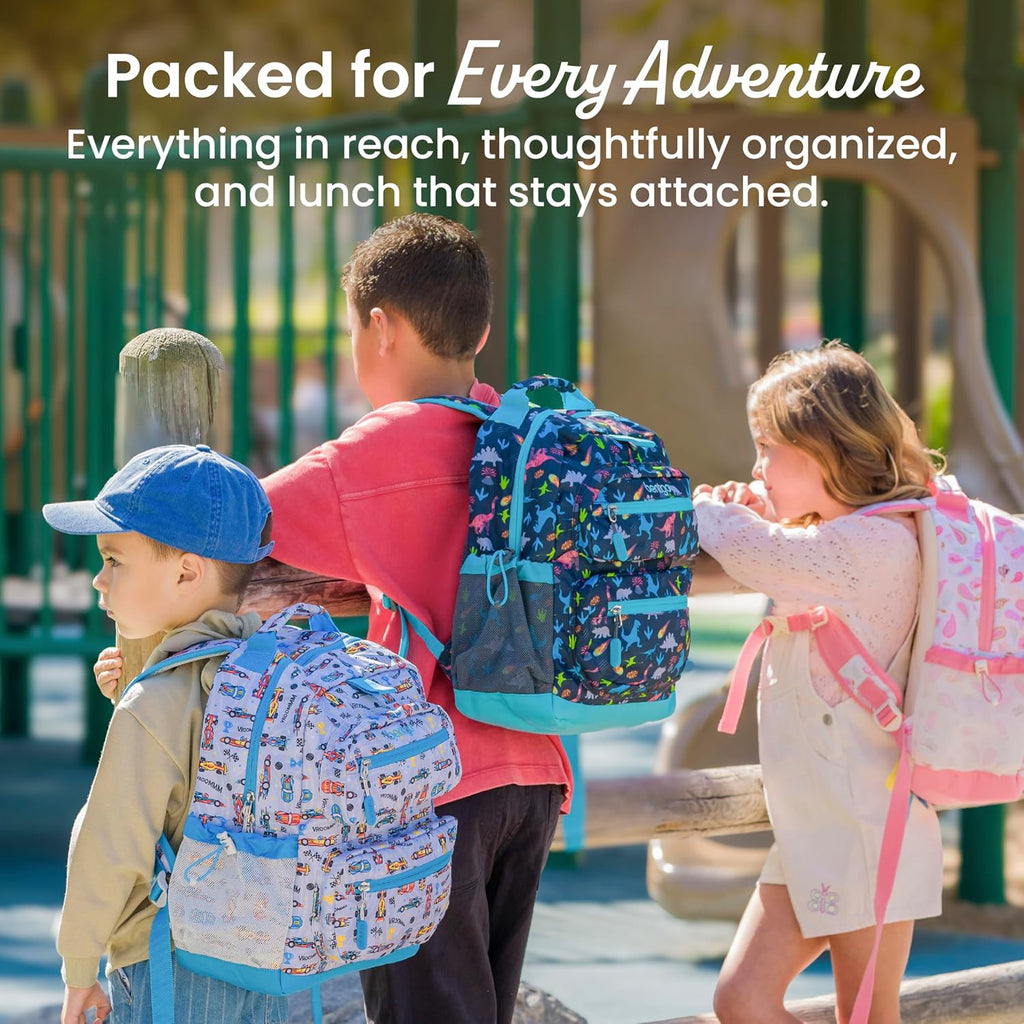 Kids Print Durable & Water-Resistant Backpack