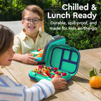 Chill Kids (Green/Navy) and Chill Mini (Crisp Grays) Lunch Box Set