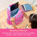 Kids 14” Backpack Set With Kids Prints Lunch Box
