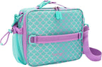 Prints Insulated Lunch Bag Set With Kids Bento-Style Lunch Box (Mermaid Scales)