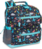 Kids 14” Backpack Set With Kids Prints Lunch Box (Dinosaur)