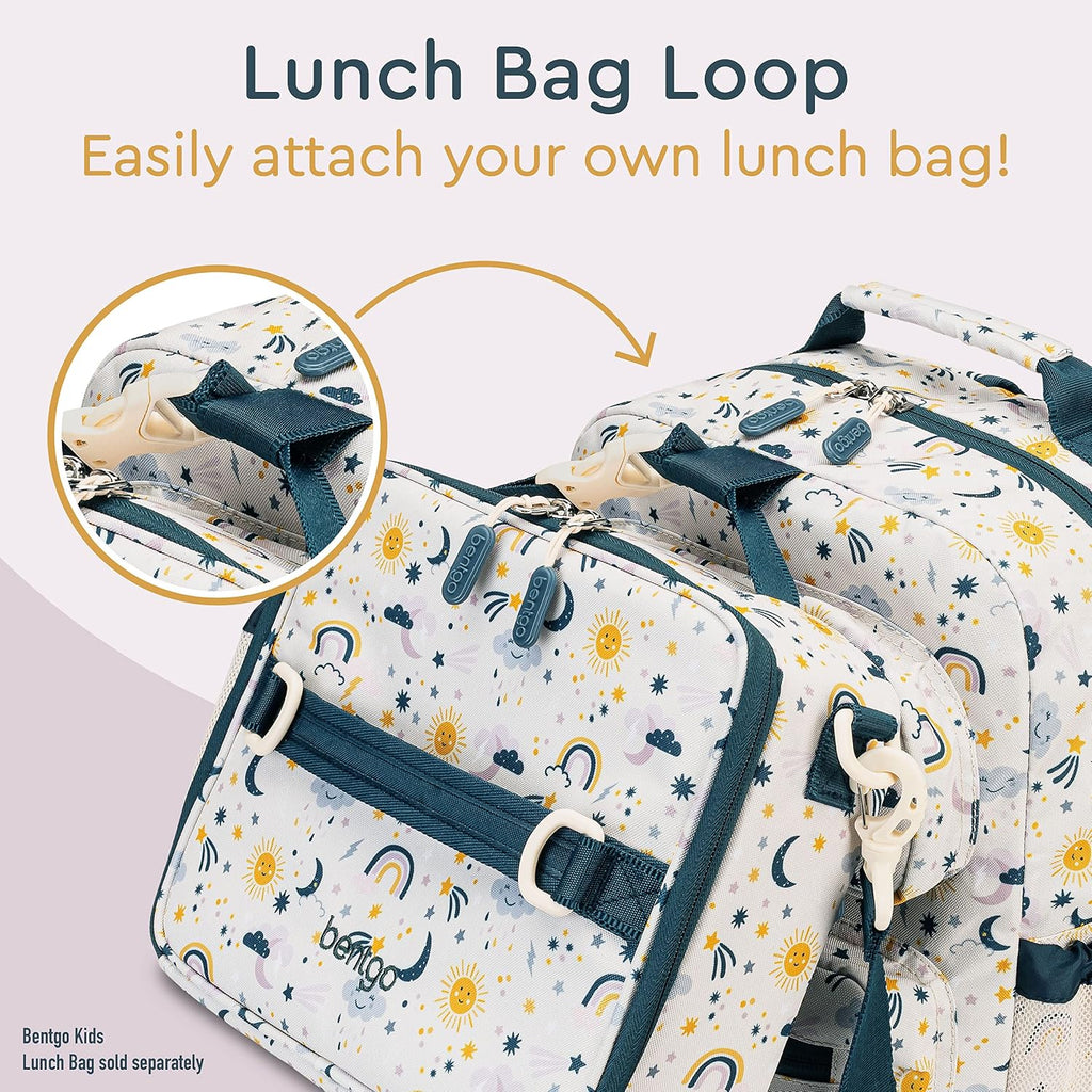 Kids 14” Backpack Set With Kids Prints Lunch Box