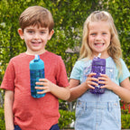 Kids Water Bottle, Replacement Straws Set, 15 oz, Leak-Proof