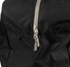 Bagtogo Luggage Bag - Foldable Travel Bag (35L), Water-Repellent & Lightweight Nylon, Adjustable Carry Straps, Waterproof Zips, Suitcase Strap for Trolley Attachment, black, Einheitsgröße