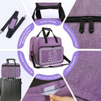 Universal Sewing Machine Carrying Case With Shoulder Strap/Purple(Bag Only)