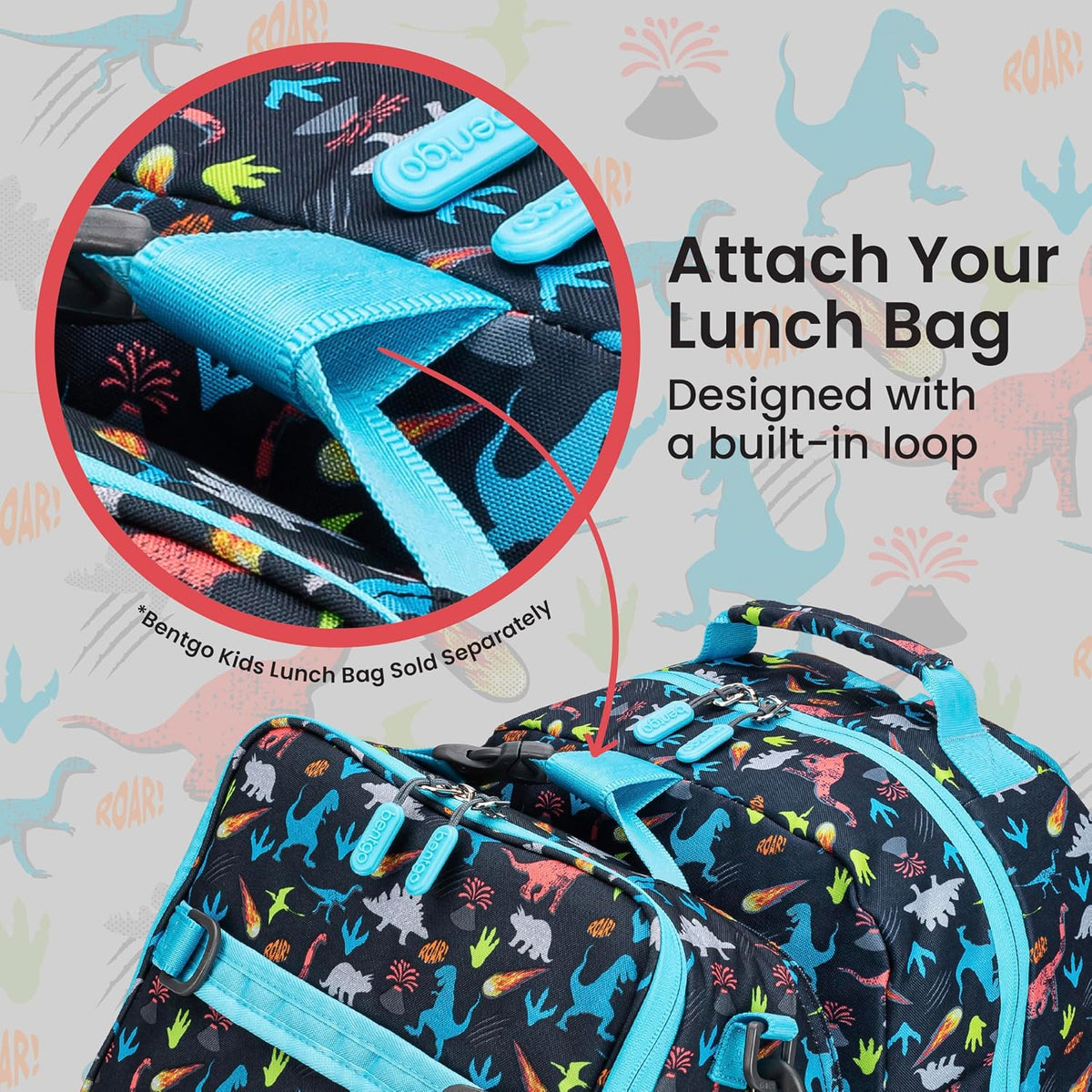 Kids Print Durable & Water-Resistant Backpack