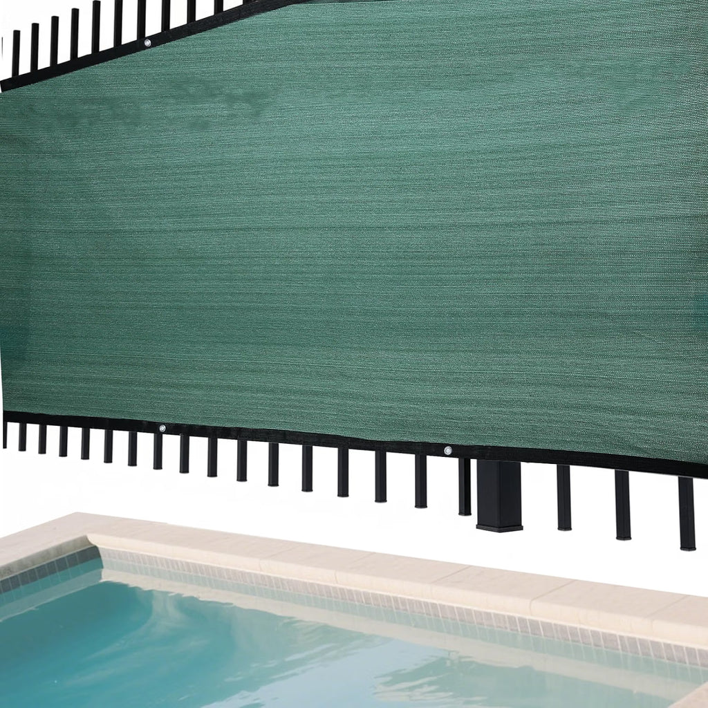 4ft x 459ft Windscreen Fencing Mesh, 90% Privacy Blockage with Metal Grommets