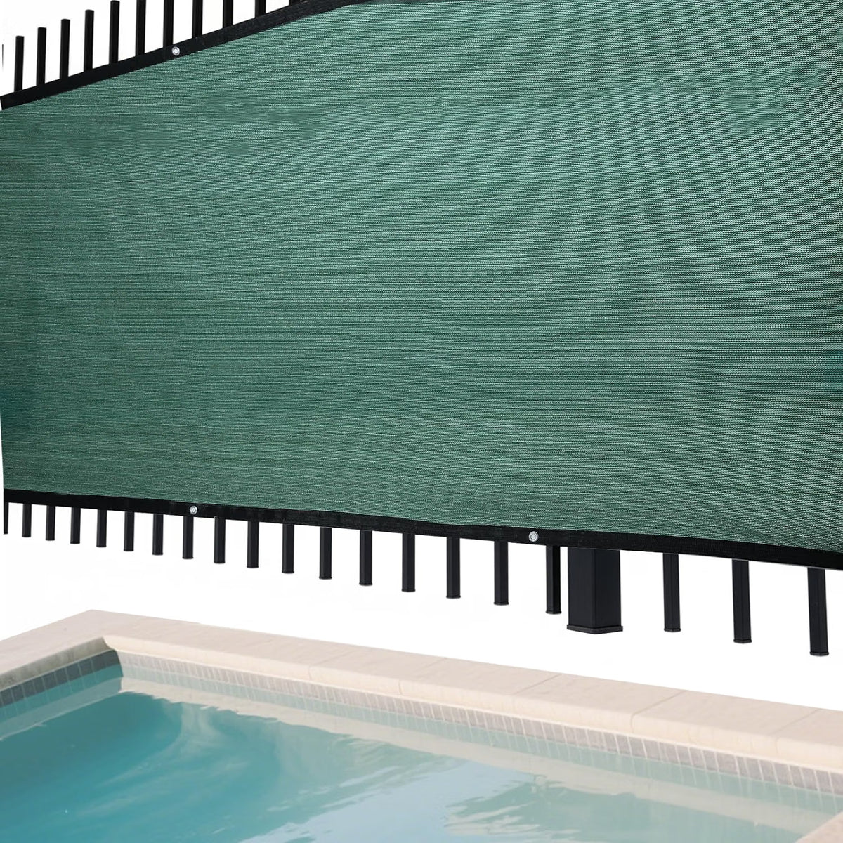 4ft x 459ft Windscreen Fencing Mesh, 90% Privacy Blockage with Metal Grommets
