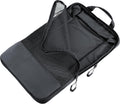 Black Packing Shirts Travel Compression Bag Large Pack Bag with Zip for Space-Saving Packing with Carry Handle Made of Polyester, Tarpaulin (Tarpaulin) in Black