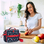 Bentgo Prints Insulated Lunch Bag & Bento Lunch Box Set