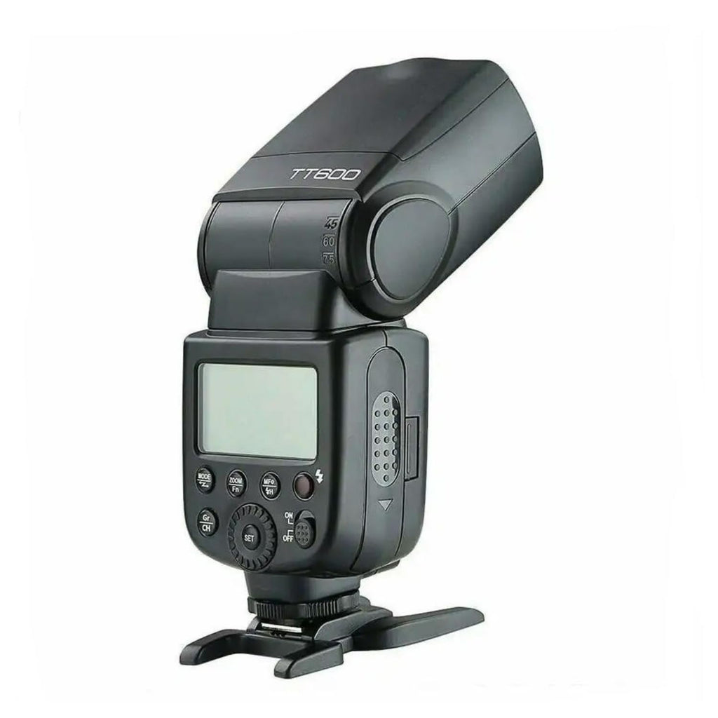 TT600 Universal Camera Speedlite Flash with Built-in 2.4G Wireless Trigger System, High-Speed Sync 1/8000s, LCD Display & Adjustable Bounce Head for Canon, Nikon, Sony, Olympus, Fujifilm