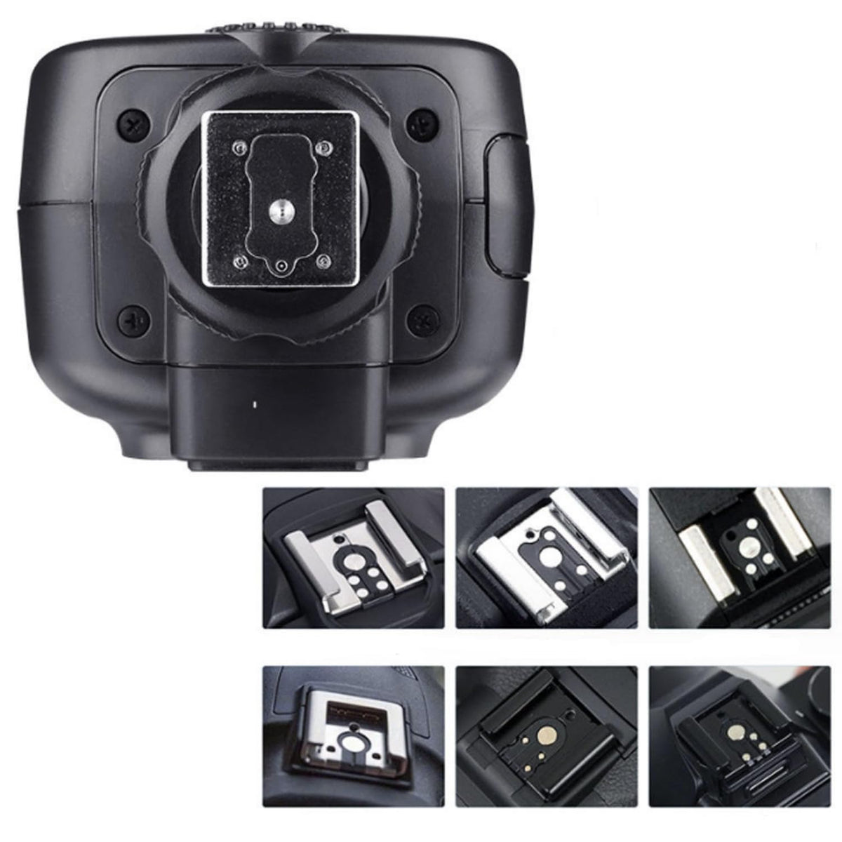 TT600 Universal Camera Speedlite Flash with Built-in 2.4G Wireless Trigger System, High-Speed Sync 1/8000s, LCD Display & Adjustable Bounce Head for Canon, Nikon, Sony, Olympus, Fujifilm