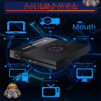 WUYJTIF X6S Super Game Box 4K HD Gaming Console 128GB 10000+ Games
