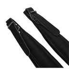 Black Accordion Straps, Leather Soft PU, Adjustable, 16-120 Bass, Comfortable, Durable