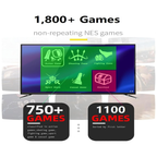 New Y2S HD Plus 4K Retro Video Game Console with 1800 Games