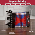 Kids Accordion with 17 Keys, Acordeones para Niños
