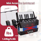 Kids Accordion with 17 Keys, Acordeones para Niños
