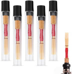5PCS Oboe Reeds Medium, Oboe with 72mm/2.83" Reed, Oboe Instrument Accessory, No Soaking Required, Oboe Reeds for Beginners, 82 x 13 x 13mm