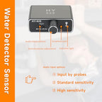 Water Leak Detection Kit, Underground Water Leak Detector, Water Leak Detection Device, 20000X Underground Magnification Tester, for Site Construction, Car Maintenance... (US Plug)