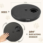 Dog Nail Scratch Board - 3 in 1 Dog Scratch Pad for Nails with Treat Box