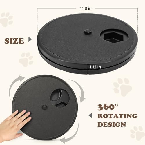 Dog Nail Scratch Board - 3 in 1 Dog Scratch Pad for Nails with Treat Box