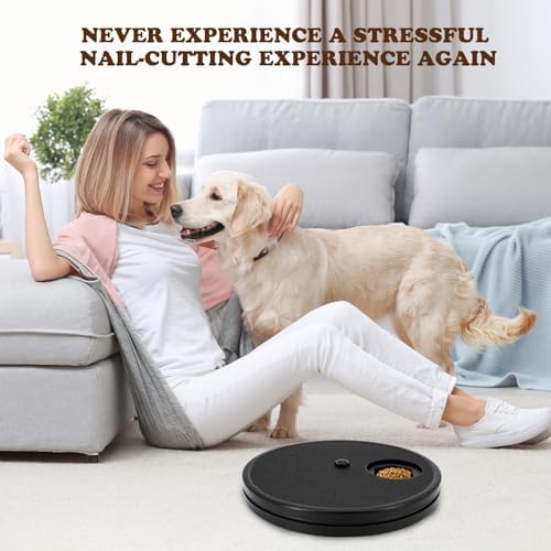 Dog Nail Scratch Board - 3 in 1 Dog Scratch Pad for Nails with Treat Box
