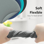 Trivets for Hot Dishes - Hot Pads for Kitchen Essentials Set Accessories, Silicone Pot Holders for Hot Pans, Desktop Mats for Kitchen Countertops, Home and Kitchen Essentials, Easy to Clean-Grey