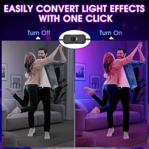 2 Pack 100W Black Light, Black Lights for Party, IP66 Waterproof Black Light Party Light, for Halloween, Black Light Party, Stage Lighting, Neon