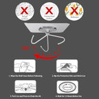 10 Pack Adhesive Wall Hooks for Hanging Heavy Duty Towel Coat Hooks Waterproof Transparent Hook for Bathroom Shower Kitchen Keys Door Outdoor Home Improvement Utility Hook