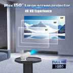 P30 Max 4K Projector & Game Console, 24,000+ Games