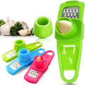 1pc Multifunctional Garlic Masher & Grinder - Compact, Durable Kitchen Tool for Effortless Mincing & Crushing of Garlic and Ginger