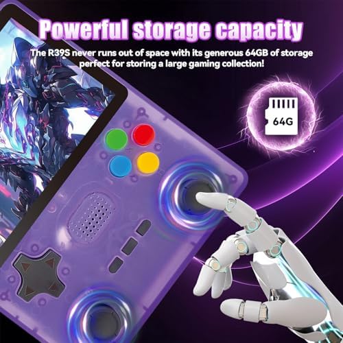 R39S Handheld Game Console, 20,000+ Games