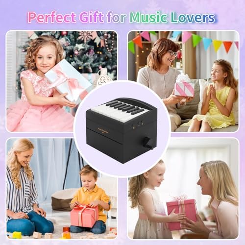 Piano Calendar 2025 Desk Calendar, Mini Piano Calendar with 52 Music Scores, Mini Desk Calendar in 27 Cards, Gifts for Swift Fans Home Decor (Chou 52 songs Black)