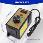 Gugxiom 4000W 100-120V AC Motor Speed Controller Angle Grinder