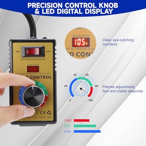 Gugxiom 4000W 100-120V AC Motor Speed Controller Angle Grinder