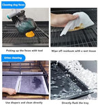 Gugxiom 62 * 43 * 8cm Dog Training Toilet Potty Tray, Portable Dog Toilet
